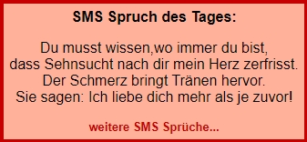 SMS Spruch des Tages