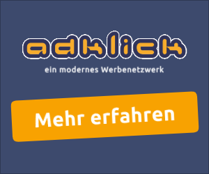 Adklick.de - ein modernes Werbenetzwerk. Jetzt Partner werden!