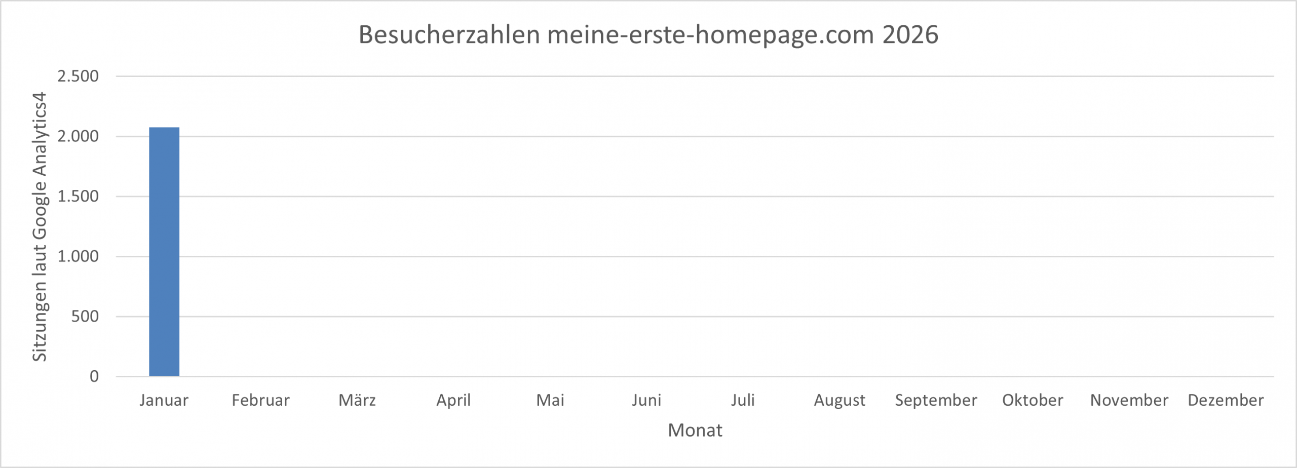 Besucherzahlen meine-erste-homepage.com 2026