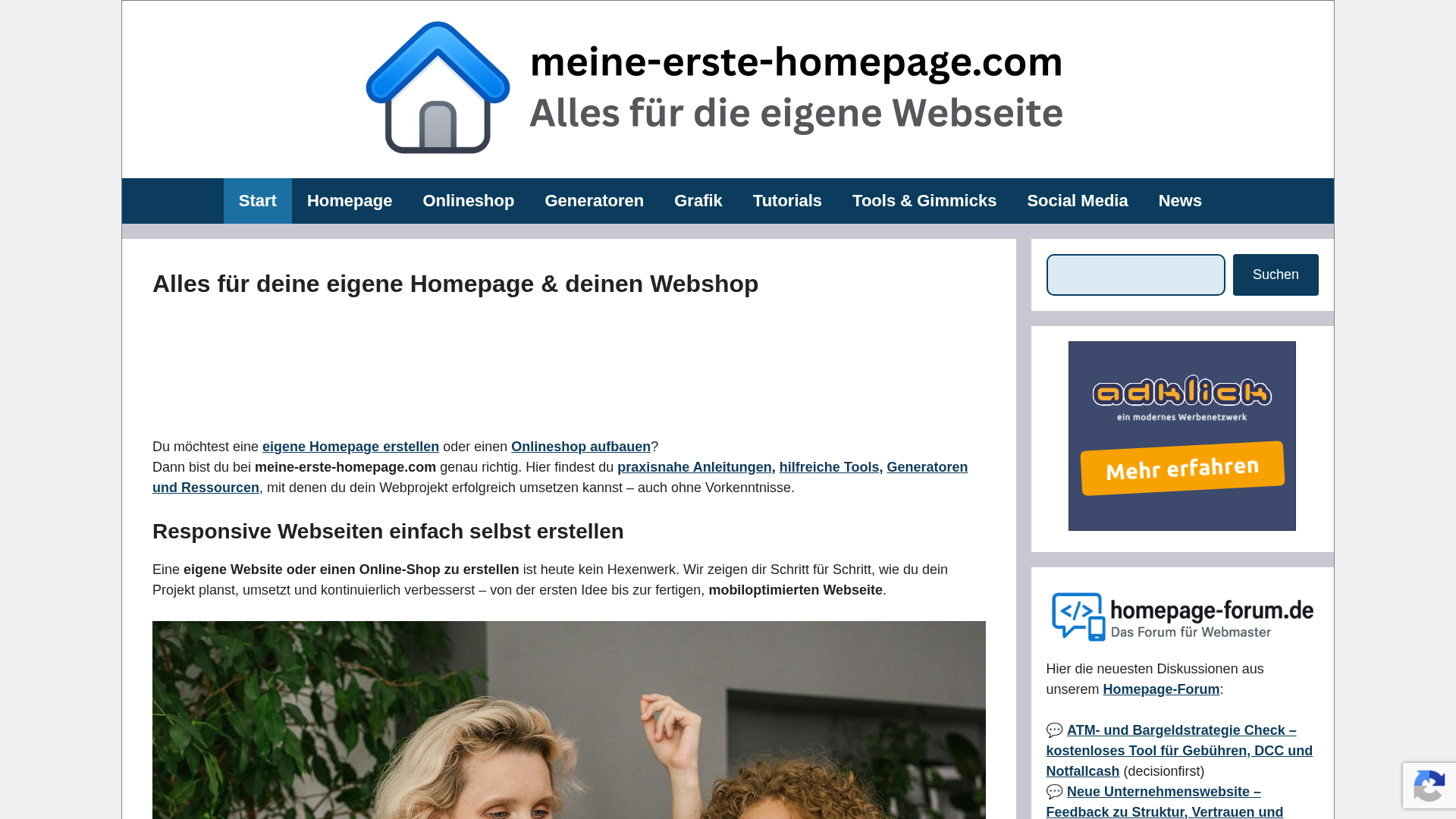 Screenshot meine-erste-homepage-com 2026-09-05